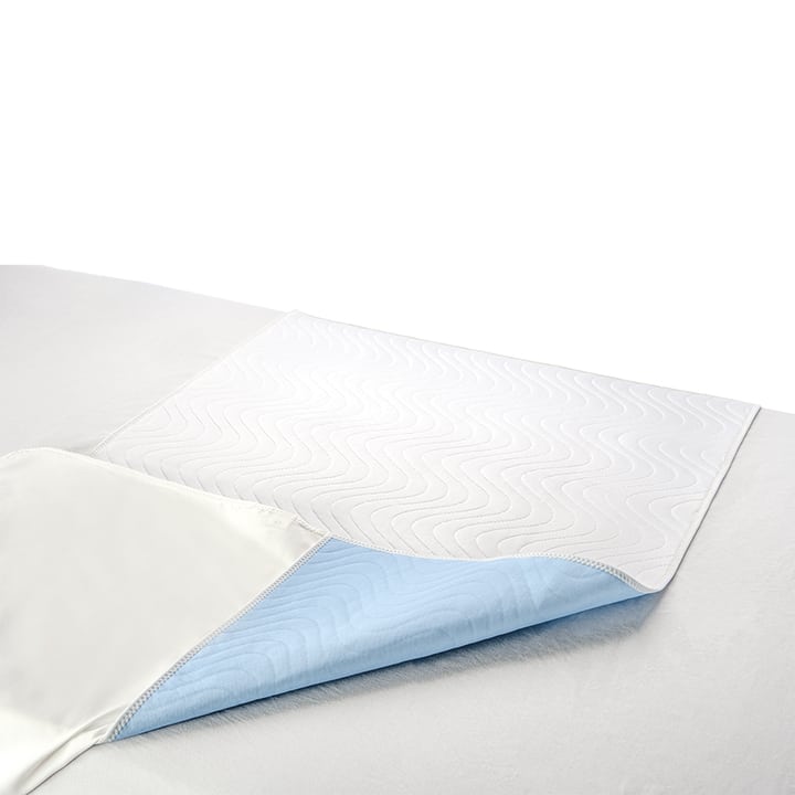 BED PROTECTION PAD, WASHABLE AND WATERPROOF (WITH WINGS)
