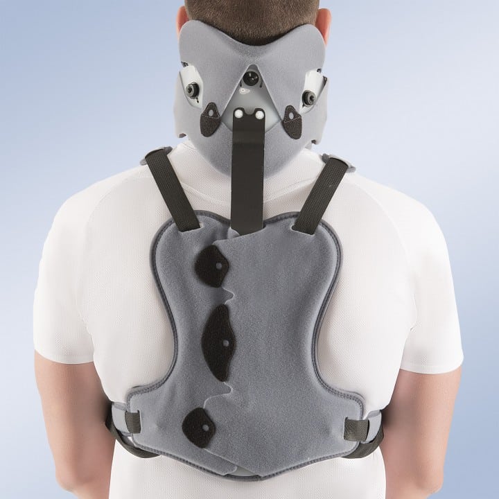 CERVICAL COLLAR WITH THORACIC SUPPORT