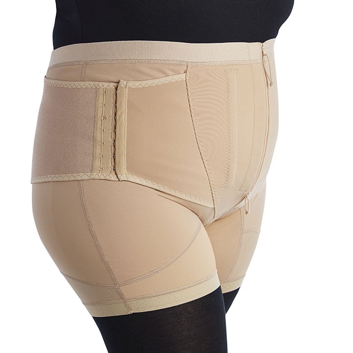 GIRDLE TROUSERS WITH LUMBAR SUPPORT