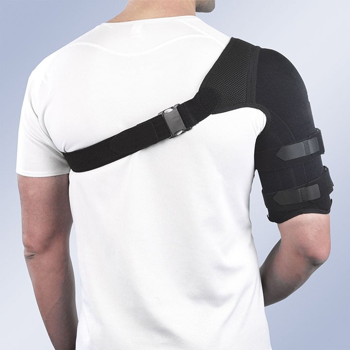 THERMOPLASTIC HUMERAL BRACE WITH FABRIC COVERING