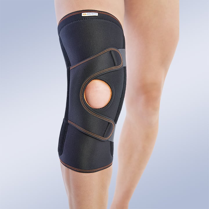 KNEE SUPPORT FOR LATERAL OR MEDIAL PATELLA CONTROL