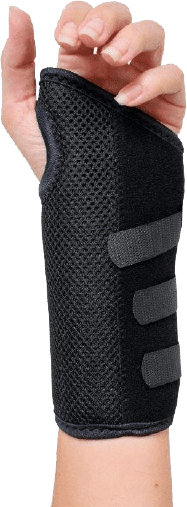 3920 Wrist Orthosis with Moldable Insert Left
