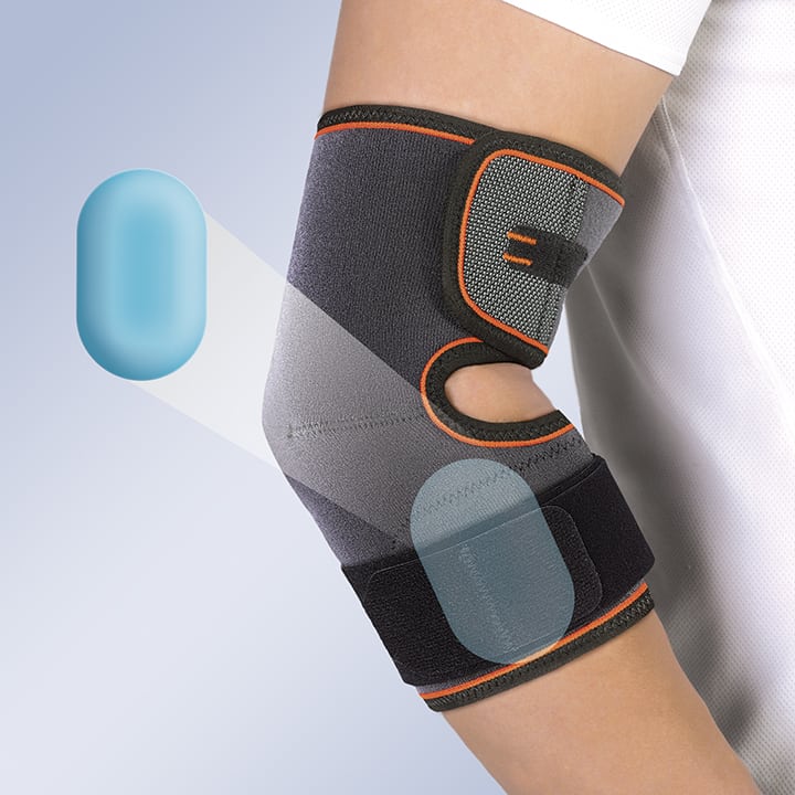 ELBOW SUPPORT WITH SILICONE PAD
