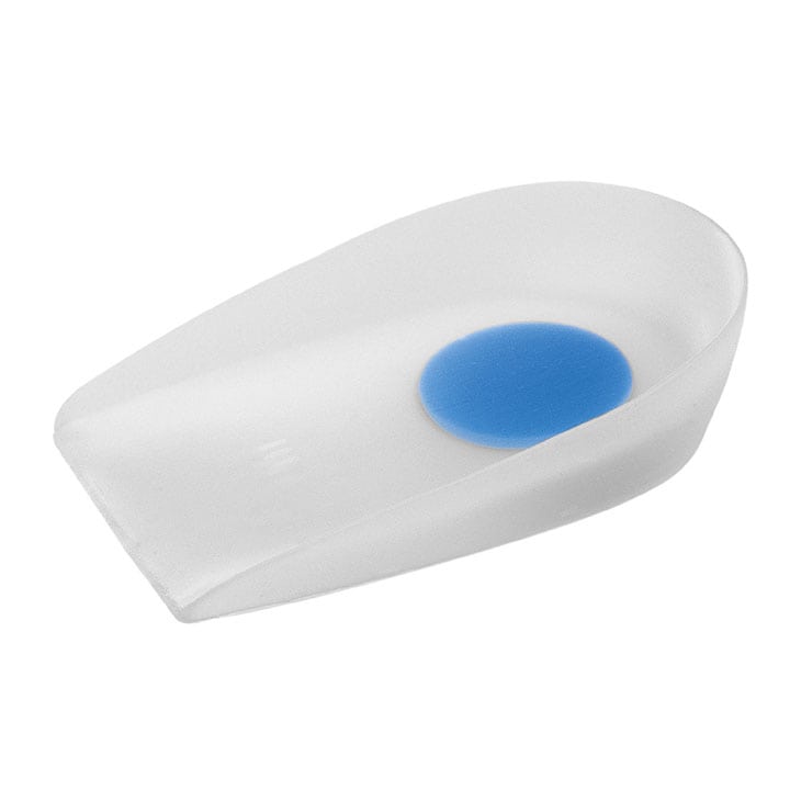 SILICONE HEEL CUP WITH CENTRAL SPUR