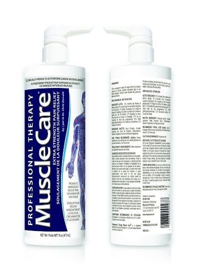 MuscleCare Maximum Strength Ointment (16oz pump bottle)