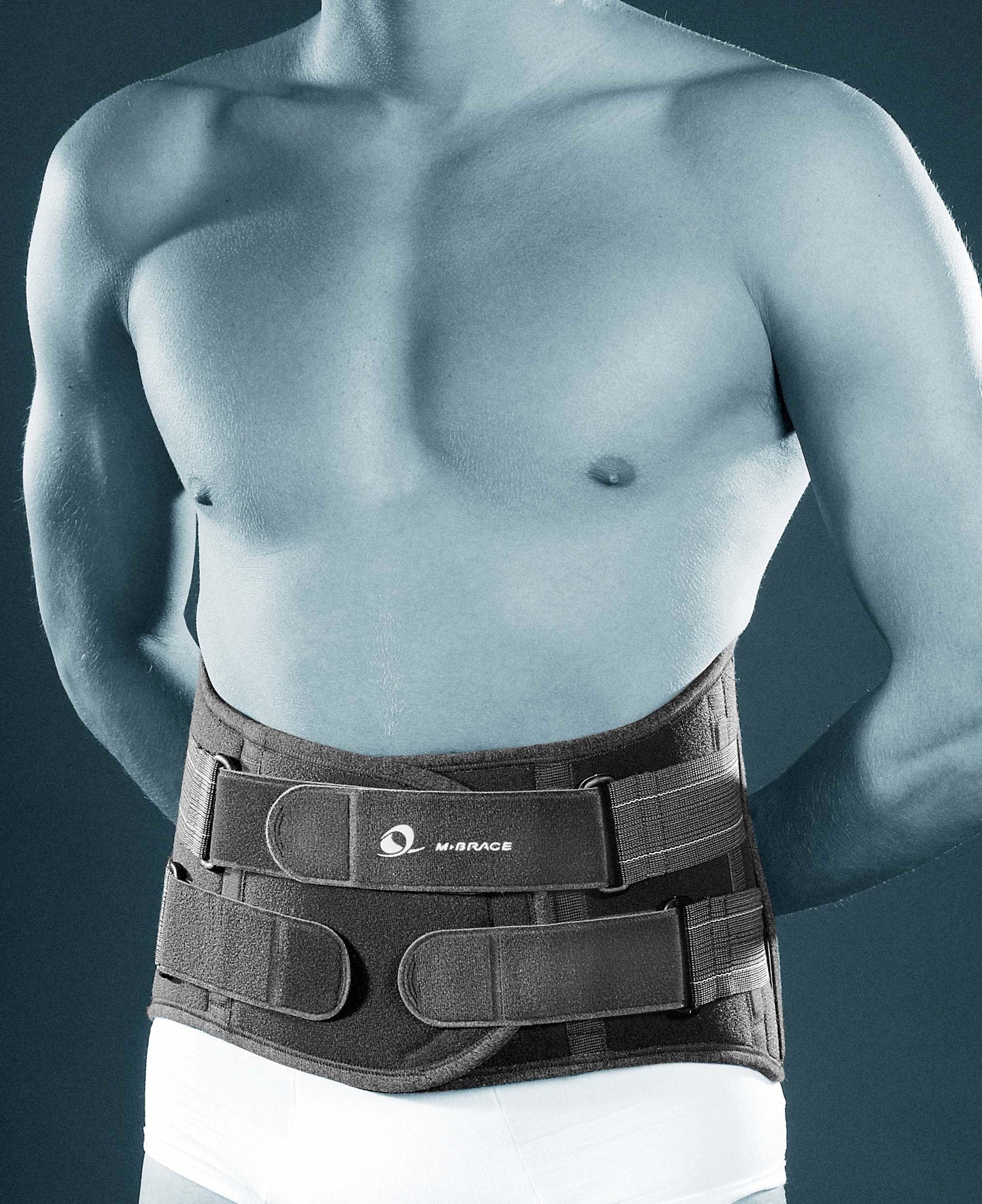 Low profile M-Spine Support with Moldable panels (2 Strap) 1