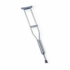 Crutches: Aluminum Latex Free - Case of 8 Pairs