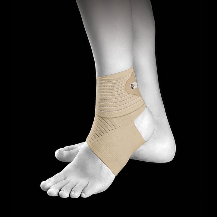 ADJUSTABLE ELASTIC ANKLE SUPPORT