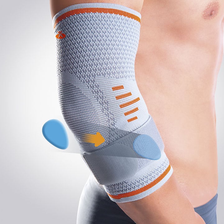 ELASTIC ELBOW SUPPORT WITH GEL PADS