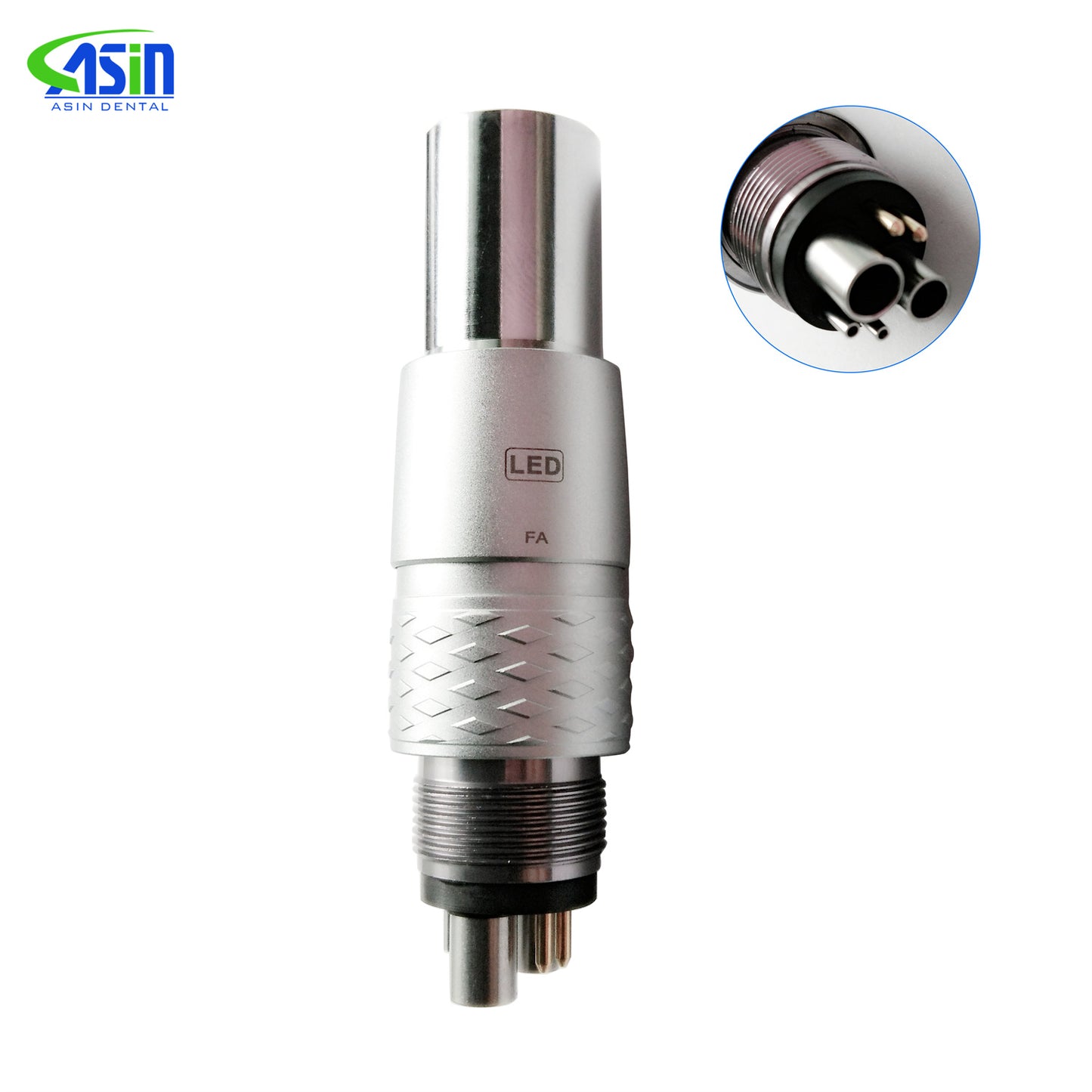 Deasin Dental 6H Quick Coupler Coupling N/S/K Fit Fiber Optic LED Handpiece Dentistry Other Tools