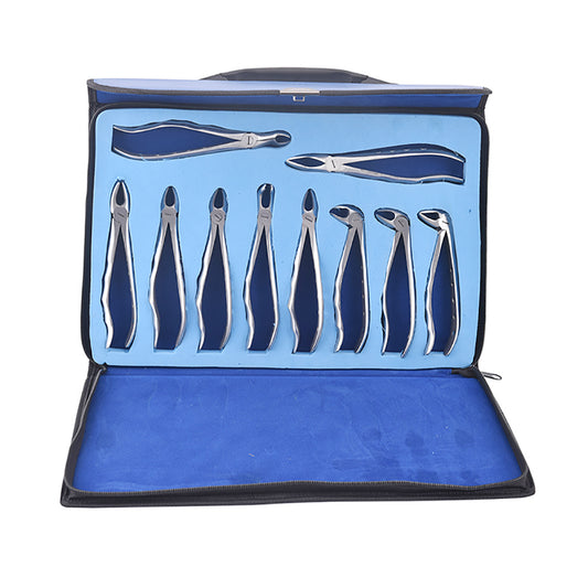 Dental Instrument Dental Extraction Forceps Set The Basis Of Surgical Instruments