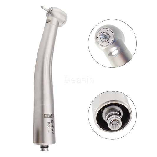 Dental led handpiece fiber optic handpiece dental handpiece set with Push button