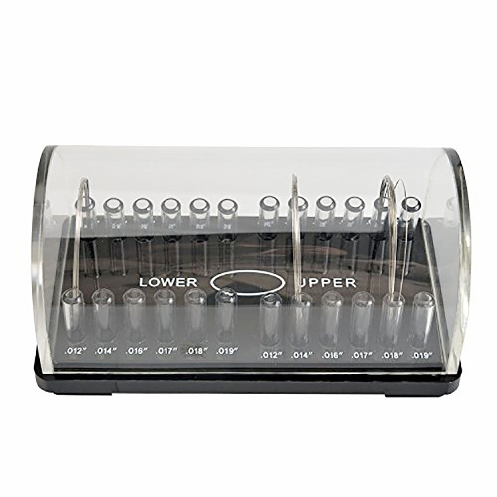 Full Medical Dental Acrylic Organizer Holder Dental Orthodontics ArchWires Case