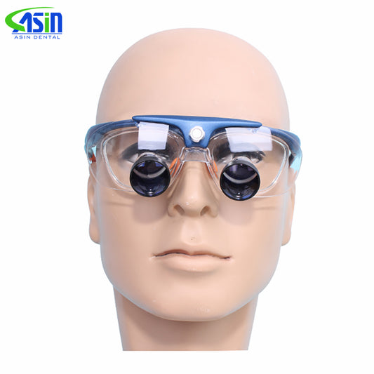 Hot selling 3.5X/ 2.5X TTL frame headlight loupes magnifier Binocular Loupe for oral surgery with whosale price