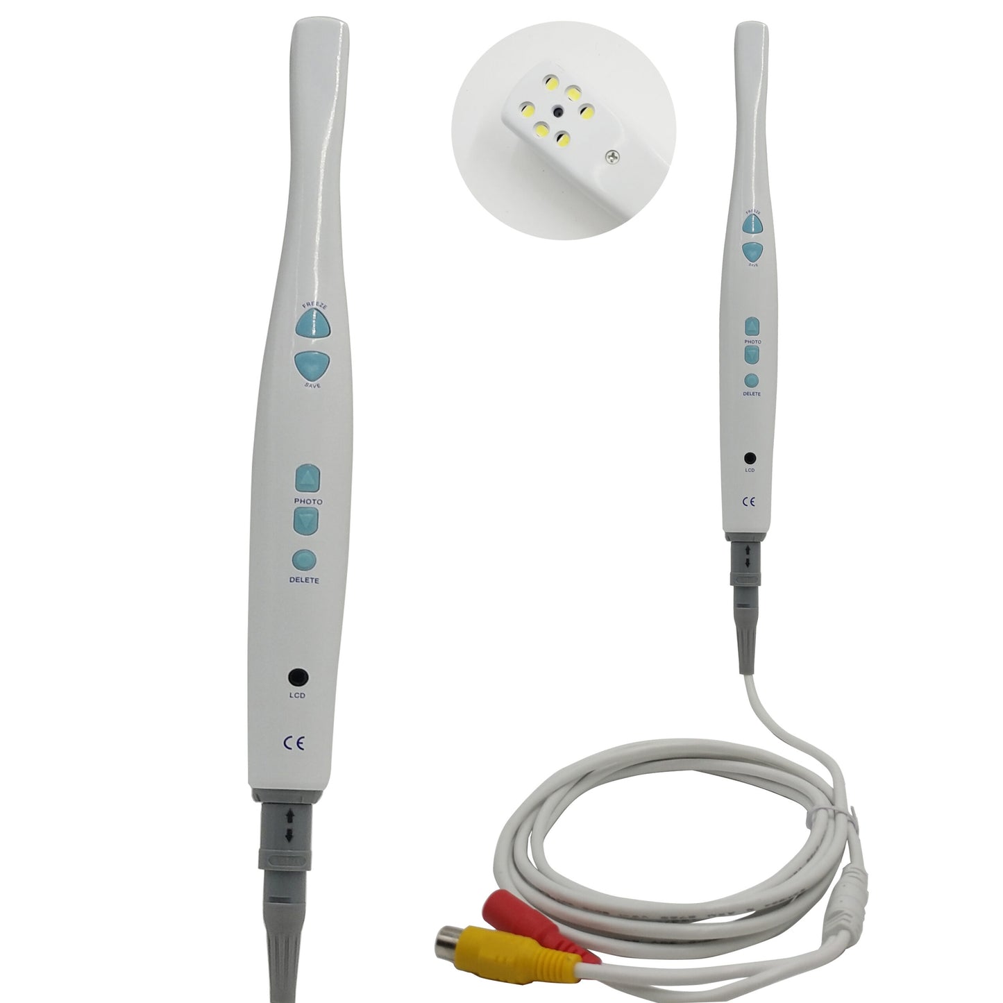 Intra oral camera with Video output Dental Intraoral Camera CF-986 With SD Card Cam &amp; 6 Highlight LEDS