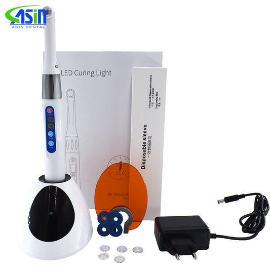 New Dental One Second LED Cordless Curing Light Lamp Plus Model White Color Dental Hight Quality Equipment