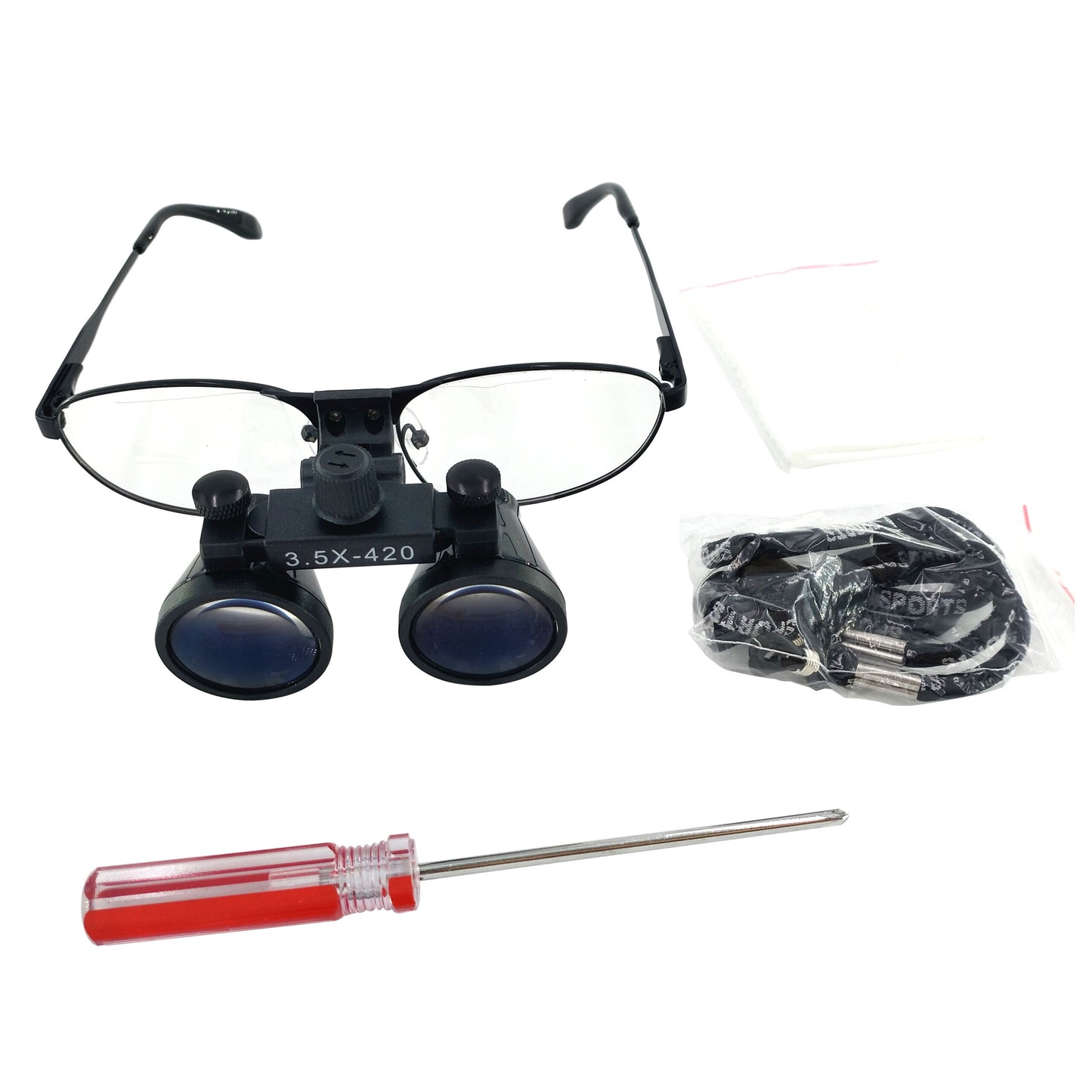 Dental Loupes Optional Magnification 2.5x/3.5x Dental Equipment Medical Loupes With Metal Alloy Frame