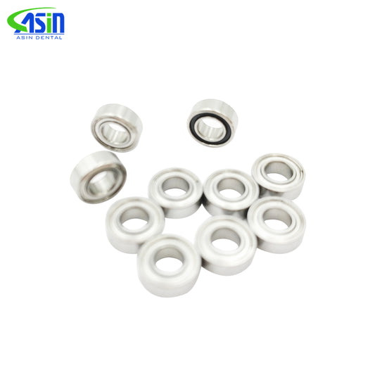 3.17*6.35*2.78mm dental high speed handpiece ceramic balls bearing with stepped dust cover for handpiece