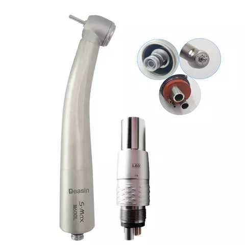 Compatible N SK Type Quick Coupling High Speed Dental LED Fiber Optic Handpiece M600L with generator coupling