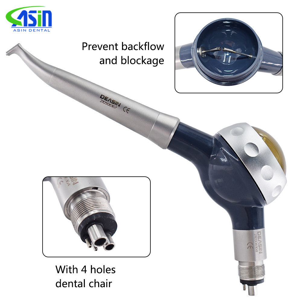 Dental High Quality Air Flow Teeth Polishing Polisher Handpiece Hygiene Prophy Jet 4 Hole Dentistry Other Equipment