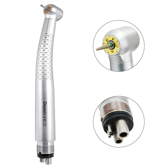 Free shipping!! 5 led lamp push button turbine 2 holes 4 holes Air Tool dental high speed handpiece 1 buyer