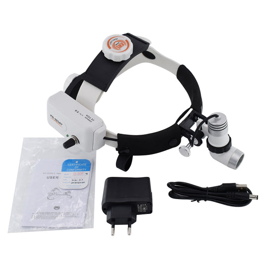 Dental Headlight With Extra Battery Examination Surgery Led Surgical Lamps Head Light