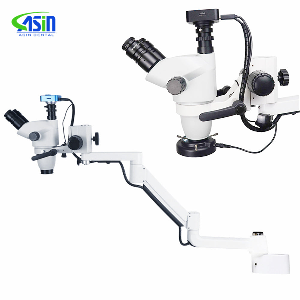 Optional Dental Equipment Microscope Continuous zoom with Camera for Dental Chair Unit