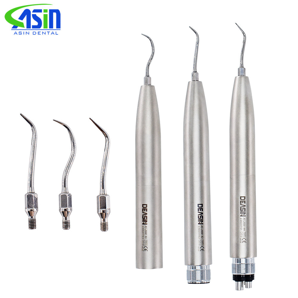 Dental Air Scaler Handpiece Sonic S M4 /B2/KV Coupling Coupler Connector With 3 Tips