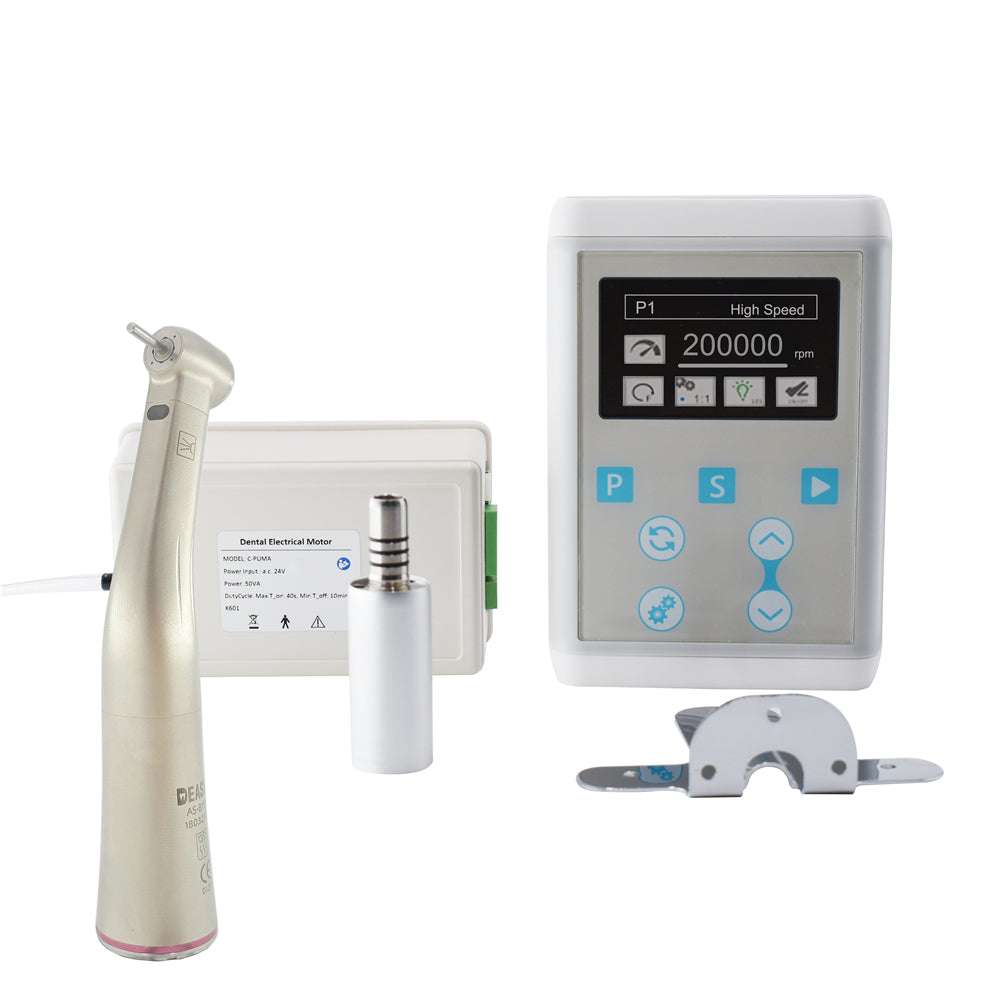 Dental Brushless electric micro motor with LED fiber optic / Dental unit built in micro motor touch panel Large torque