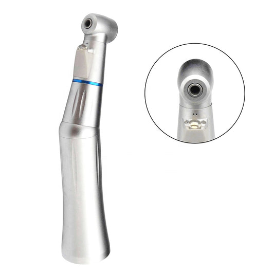 1:1 blue ring Dental Inner Water Spray Low Speed Handpiece E- generator Contra Angle Low speed handpiece with LED
