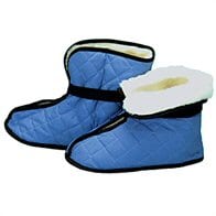 Plush Lined Booties - Small - Blue
