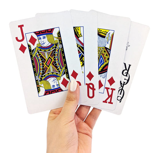 Playing Cards - Big 3.75 X 5.5"