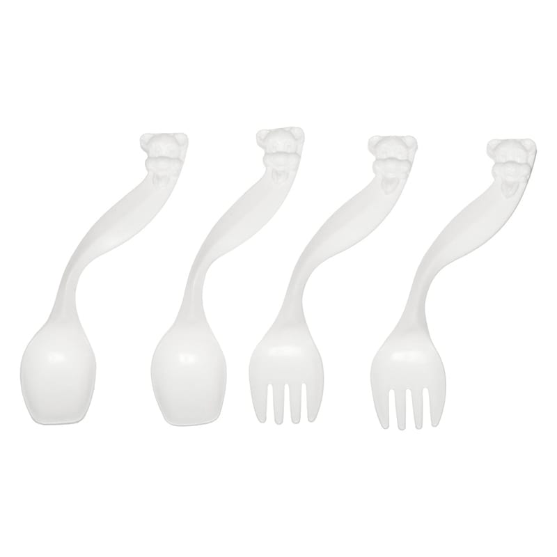 Curved Youth Spoons &amp; Forks (2 Pairs)