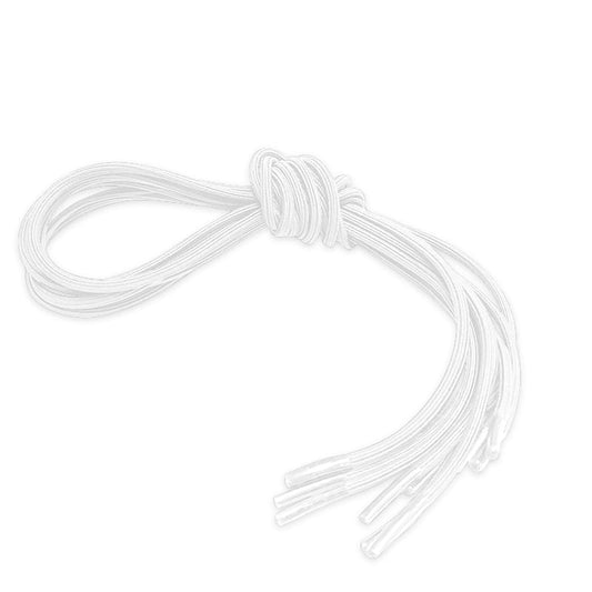 Elastic Shoelaces White 61 cm