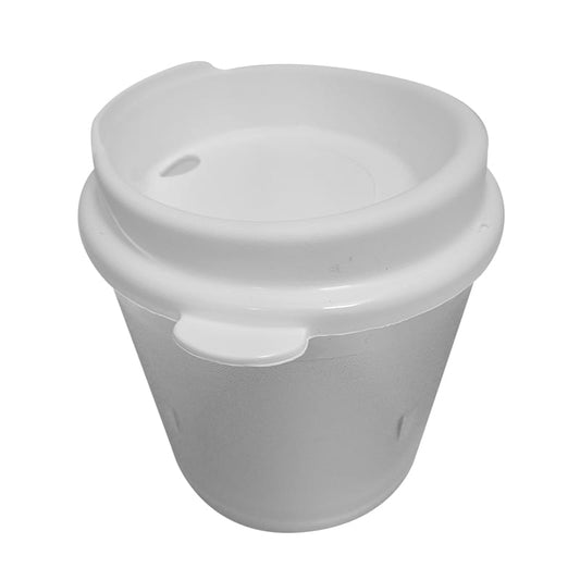 Cup With Snap-On Lid