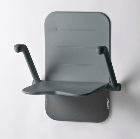 Etac Relax with Armrests &amp; Backrest, Charcoal