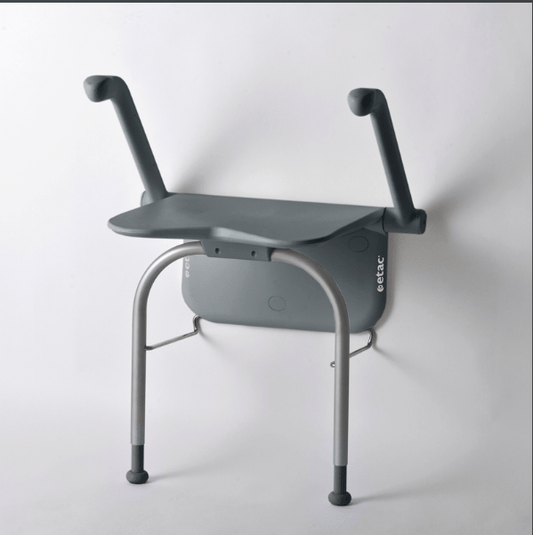 Etac Relax with Armrests, Supporting Legs, Charcoal