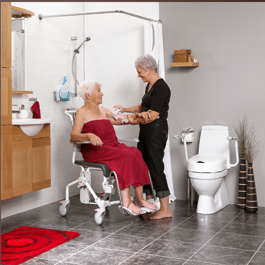 Swift Mobile 160 Shower and Toilet Chair Kit #3