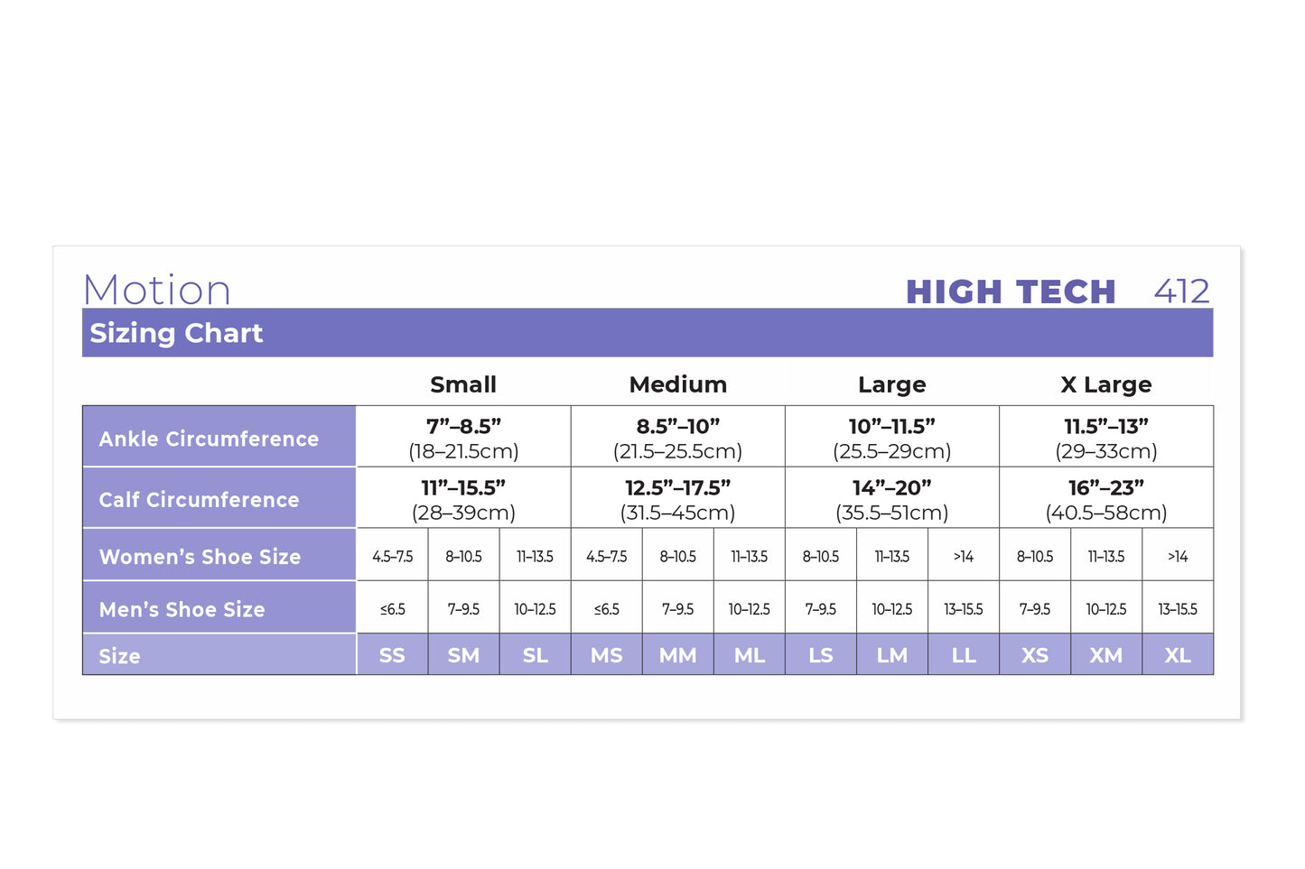 Sigvaris -  Motion - High Tech