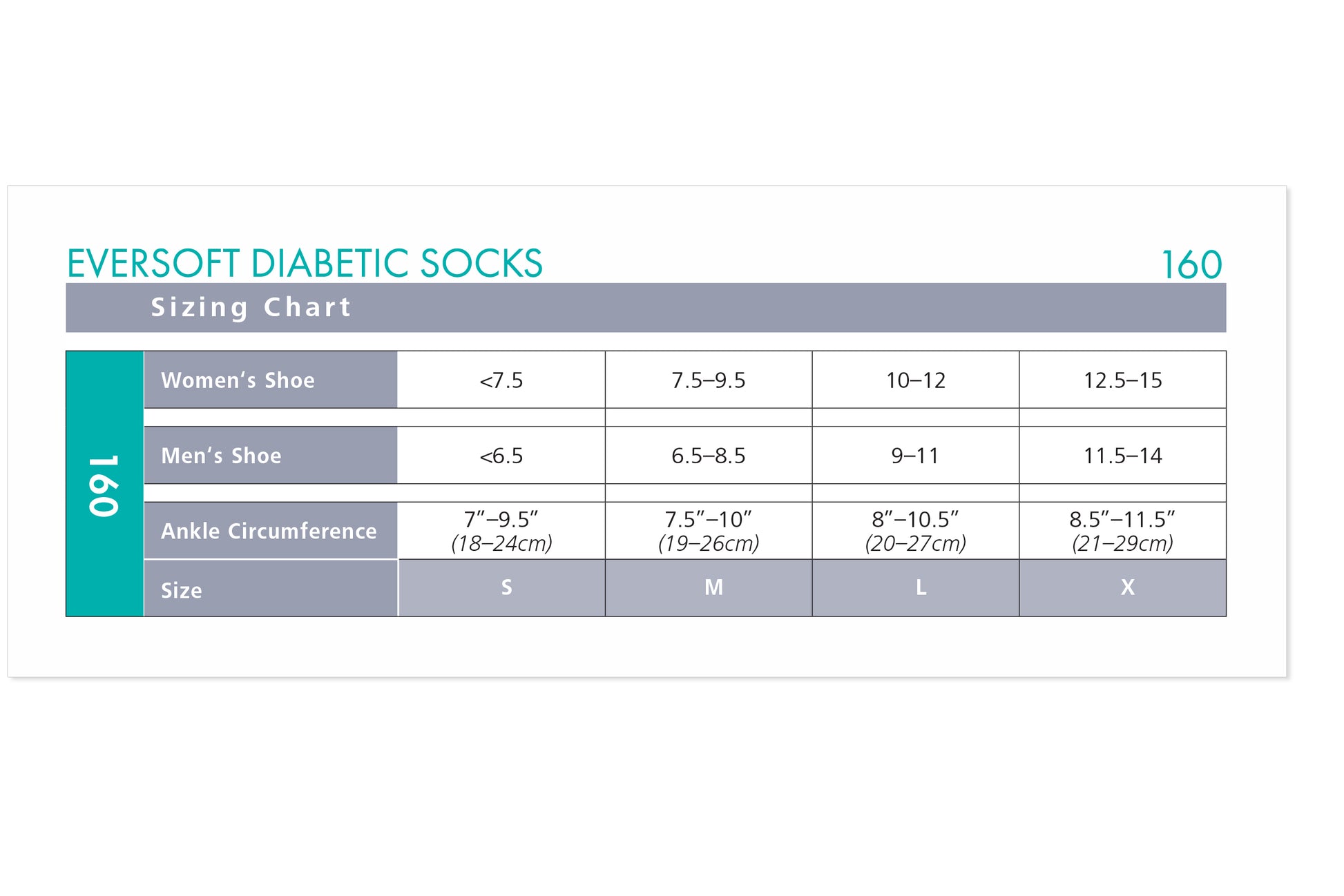 Sigvaris Eversoft Diabetic Compression Socks, Beige, Medium