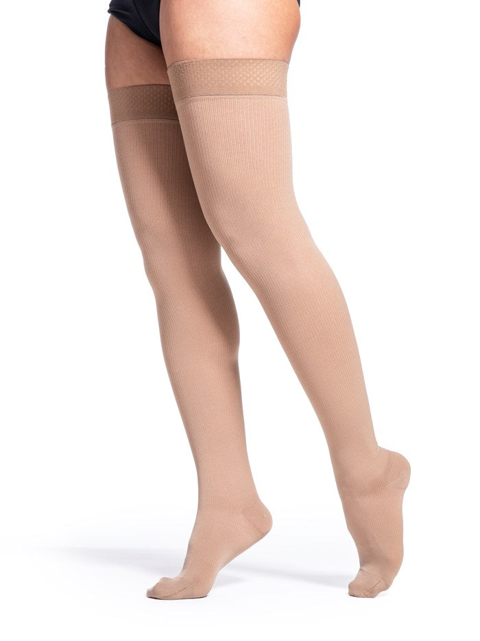 Buy Zivame Cotton Infused Seamless Medium Compression Thigh