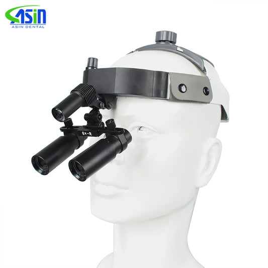Dental 6X Binocular Medical Magnifying Glass Surgical Loupes Dental High Quality Fit Hospital Loupes Equipment