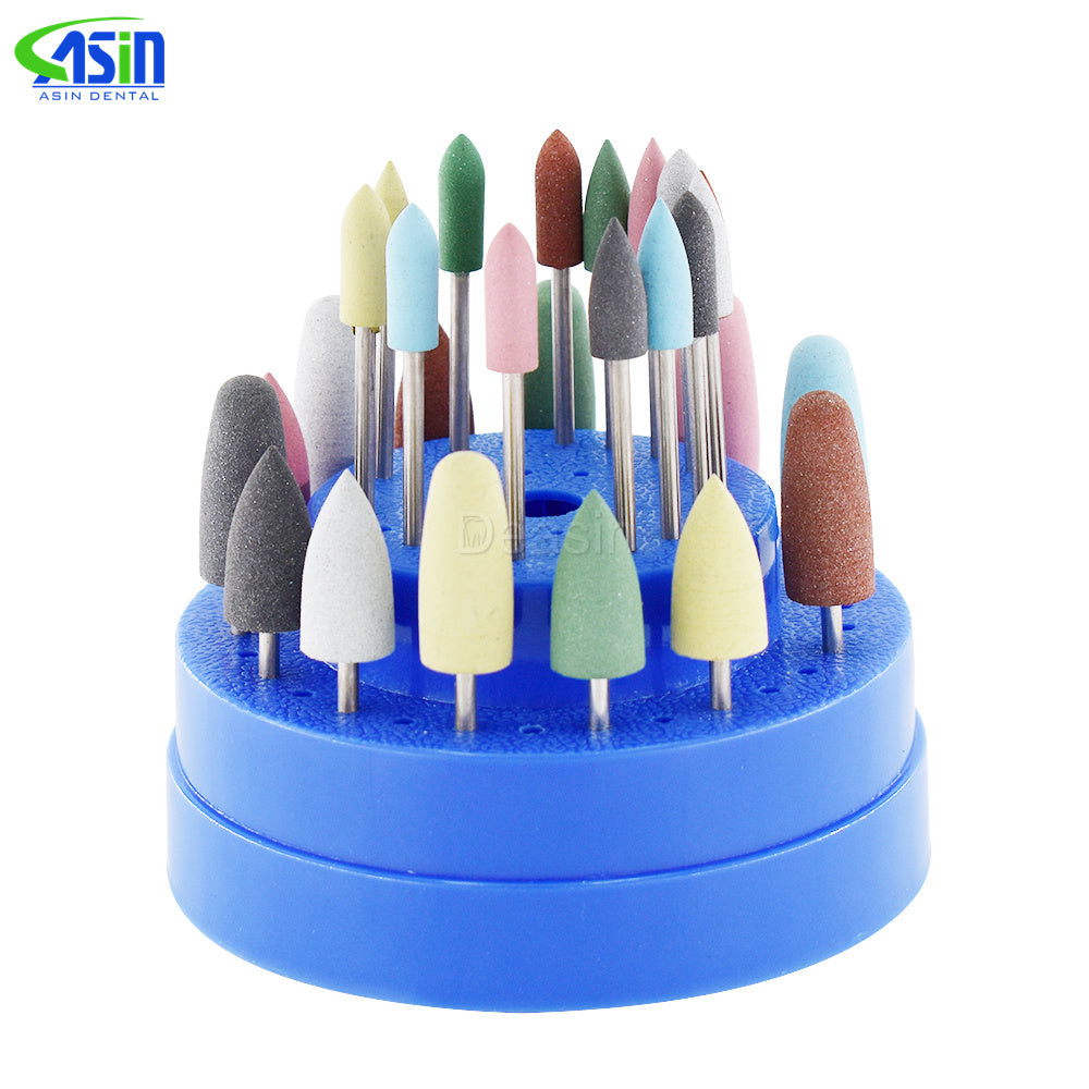 Dental Flexible Silicone Polishing Grinding Head Medical Acrylic Rubber Polisher Dentistry Tools