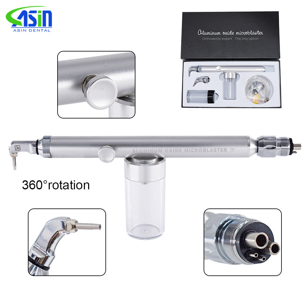 Dental sandblaster instrument/ Aluminum oxide micro blaster with water sprayOrthodontic instrument dental airflow abrasion