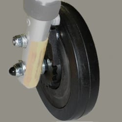 Replacement Rear-Ratched Walker-Wheels. Pr For Kaye Walkers