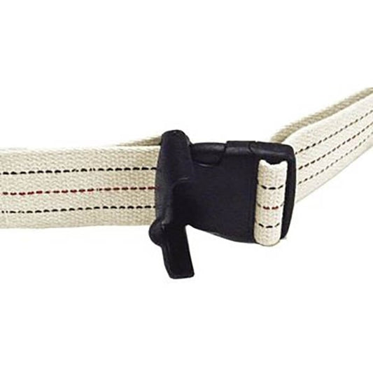 Gait Belt with Secured Quick Release Buckle