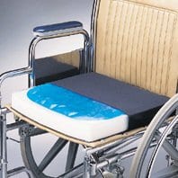 Wheelchair Cushion Gel Foam Pad 16 X 18"