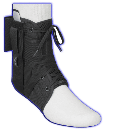 ASO - Ankle Stabilizing Orthosis with Stays Black