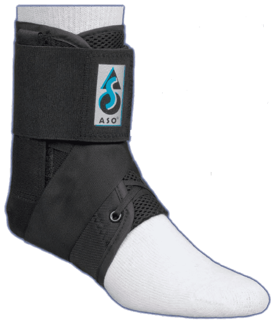 ASO - Ankle Stabilizing Orthosis With Stays Black – WellMart Health ...