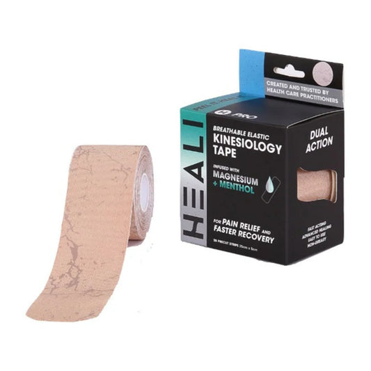 Beige Tape With Crackle Design - Kinesiology Tape